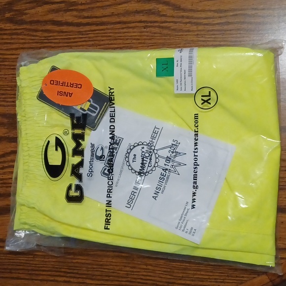 XL Flourescent Rain Pant - Picture 2 of 5